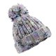 thumbnail image 1 of Beechfield - Gorro de punto Twister con pom pom para chico chica (Lavanda Twist), 1 of 2
