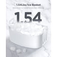 thumbnail image 4 of Máquina para hacer hielo rápido Silonn, encimera, 2 tamaños, 4 of 6