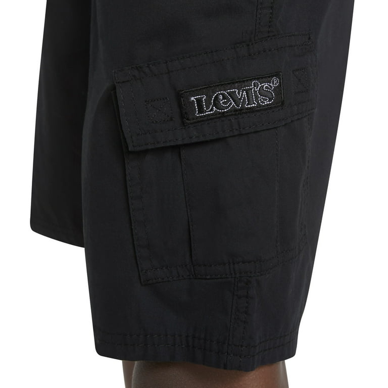 Black levi best sale cargo shorts