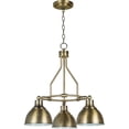 thumbnail image 2 of 35923-LB Craftmade Lighting Timarron - Three Light Chandelier - 22 inches wide by 22 inches high-Legacy Brass Finish    -Traditional Installation, 2 of 4