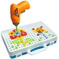 thumbnail image 1 of 144 Pcs Vis 3D Ensemble de Jouets Casse-Tête Kit de Jouets à Démonter Outil de Jeu de Construction Créatif avec Boîte de Rangement, 1 of 5