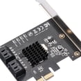 thumbnail image 2 of Adaptador X1 PCI X16 SATA3.0 jinwen tarjeta de expansión adaptador de tarjeta, 2 of 6