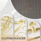 thumbnail image 5 of 10Pcs Hangers Non Slip Metal Toddlers Clothes Hanger Golden Kids Cloud Shape Coat Hanger Clothing St, 5 of 5