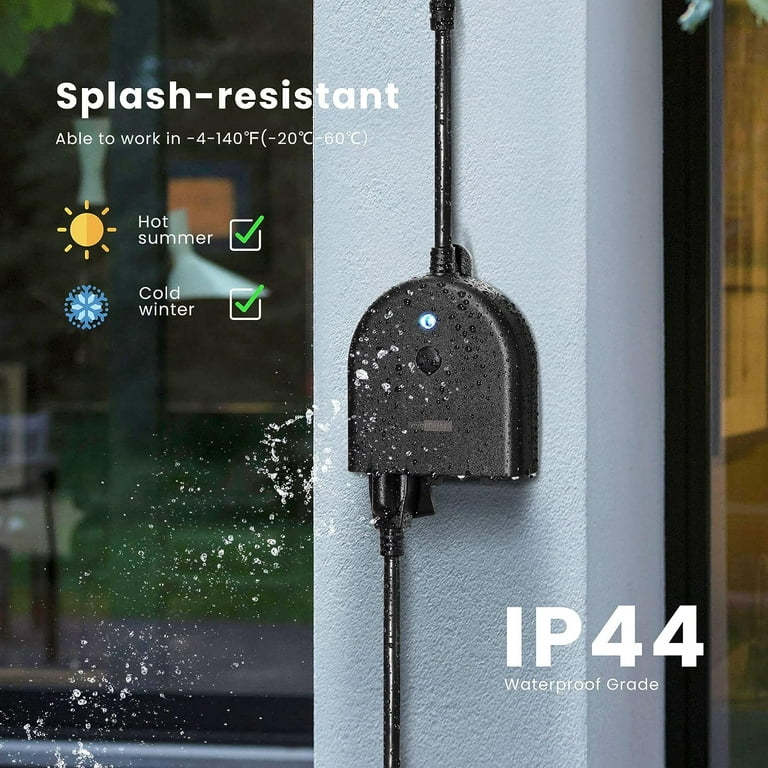 Outdoor Smart Plug Google Home  Wifi Outdoor Smart Plug Outlet