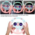 thumbnail image 4 of Educational Toy, Plastic Kids Simulated Steering Wheel Toy,  Educational Durable for Children Kids, 4 of 8