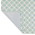 thumbnail image 2 of Eclipse Lollie Blackout Thermalayer, Rod Pocket Window Valance Panel, 1 Panel, 52 in Wide x 18 in Long, Blue, 2 of 6
