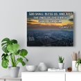 thumbnail image 3 of Bible Verse Canvas God Shall Bless Us Psalm 67:7 Christian Home Décor Wall Art Scripture Ready to Hang Faith Print, 3 of 7