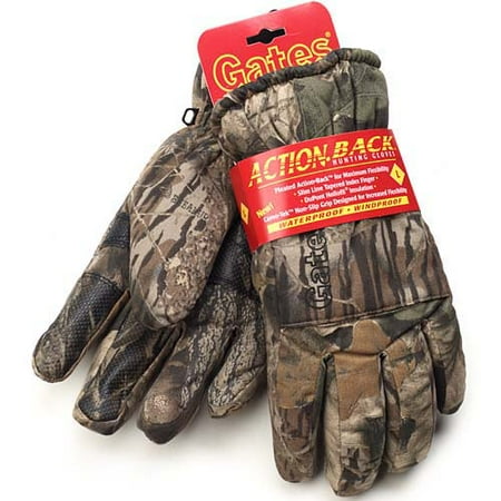Gates® Action Back Waterproof Hunting Gloves - Mossy Oak Break-Up