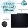 thumbnail image 4 of Funny Mouse Pads Waterproof Mouse Mat Pad Desk Accessories Stitched Edges Premium-Textured Non-Slip Rubber I Am with You Always Rectangle for Laptop Computer Office Gaming 9.5 x 7.9inch diy, 4 of 7