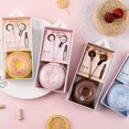 thumbnail image 3 of Donut Earbuds for Kids, Cute Earbud & in-Ear Headphones Wired Gift for School Girls and Boys Toddler with Microphone and Lovely Earphones Storage Case(Yellow E-244), 3 of 6