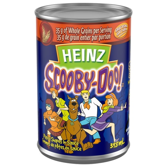Pâtes en forme de personnages Scooby-Doo Heinz 398 ml