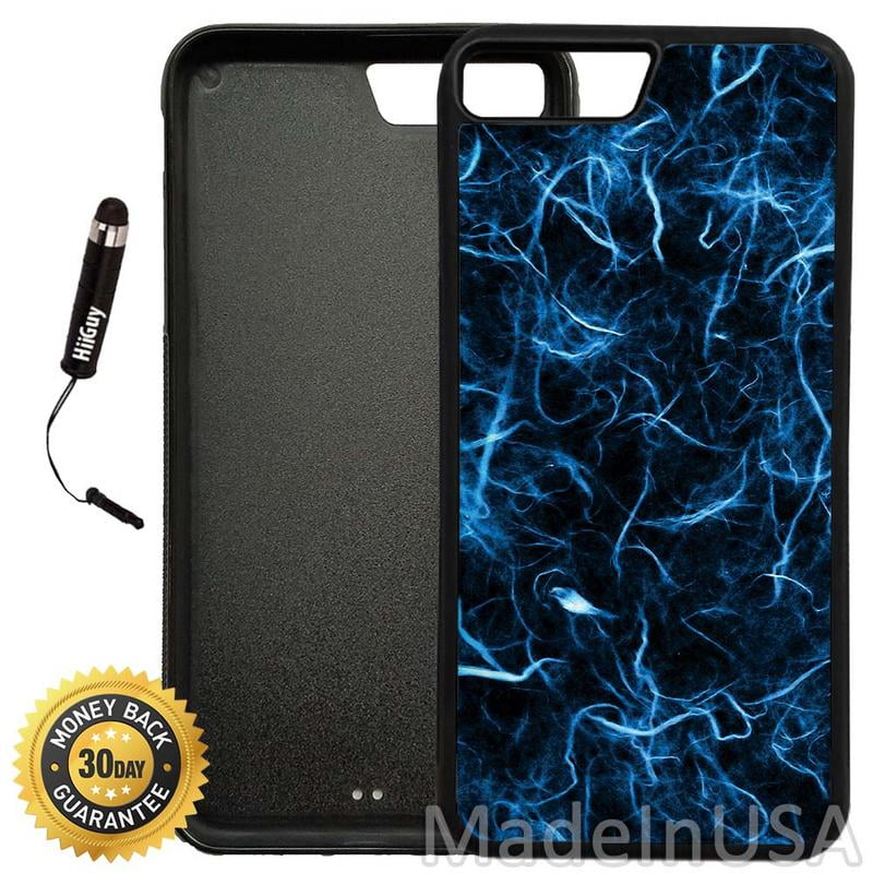 Lightweight Custom iPhone 7 Case Ultra-Slim Includes Stylus Pen by Innosub Cow Print Edge-to-Edge Rubber Black Cover with Shock and Scratch Protection