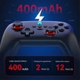 thumbnail image 3 of Z02 Gamepad for Bluetooth Hall Joystick Somatosensory Continuous Hair Vibration for Android IOS Switch Gamepad, 3 of 5