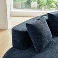 thumbnail image 6 of Modern Curved Velvet 5-Seater Sofa 109"*40.55"*26.77" for Living Room, Comfortable and Stylish, 6 of 9