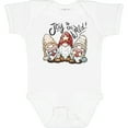 thumbnail image 3 of Inktastic Joy to the World Christmas Gnomes Boys or Girls Baby Bodysuit, 3 of 5
