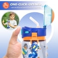 thumbnail image 3 of Botella de Agua para Niños YOYTOO con Pajilla, 650 ml, Tapa Abatible a Prueba de Fugas, 3 of 7