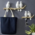thumbnail image 2 of keepw Vintage Wall Hanging Hooks Durable For All Settings Versatile Usage Wall Mounted Hook Rack White, 2 of 6