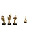 thumbnail image 1 of Estatuas De Resina De Pensadores, Esculturas De Arte Abstracto Para Oficina, Estantería, Sala De Estar, Estatua De Fuego, Adorno De Escritorio, Recuerdo Artesanal, Figura De Llama De Resina,, 1 of 8