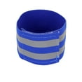 thumbnail image 6 of 4 Pcs Blue Reflective Bands for Wrist Reflective Wristbands High Visibility Cycling Riding Reflector Tape Straps, 6 of 8
