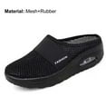 thumbnail image 4 of Zhaomeidaxi Women Air Cushion Platform Mesh Mules Sneaker Sandals for Lady Lightweight Beach Shoes Outdoor Slippers Walking Shoes, 4 of 6