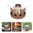 thumbnail image 1 of Réchaud à Alcool LochimuPortable pour Camping, Sac à Dos, Laiton Vert, Réchaud à Alcool Ultraléger pour Randonnée, Camping, BBQ, Pique-Nique, Préparation de Café, Cuisine, 1 of 11