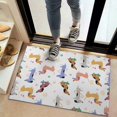 thumbnail image 2 of Dachshund Sport Door Rugs,Washable Non Slip Door Mats Indoor,Decorative Door Mats,Entry Mat Indoor for Entrance,Bedroom,Kitchen,Bathroom,20"x32", 2 of 6