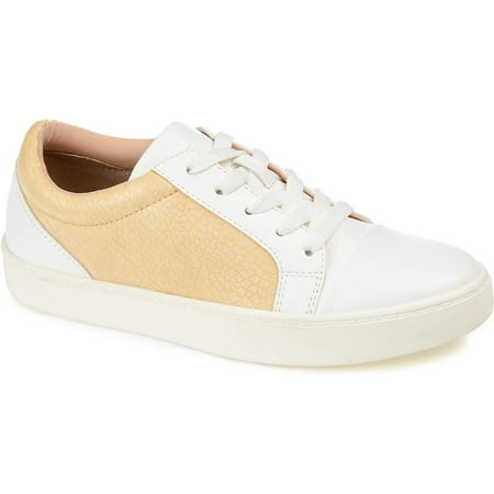 Journee Collection Womens Casual and Fashion Sneakers 7.5 Yellow