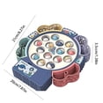 thumbnail image 3 of Childrens Magnetic Fishing Game Toy Puzzle Rotating Pond Toy With Music And Light, 3 of 8