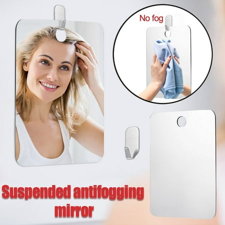 

Travel No Shower Family Mirror Mirror Bathroom Fog Is Break Not Easy Acrylic To Home Decor Hooks for Shower Wall Z Backpack Hangers Wall Stocking Hanger for 10