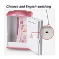 thumbnail image 4 of Piggy Bank Children Electronic Cash Box Password Safe Smart Fingerprint Piggy Bank Automatic Banking Children Have Educational Significance ,Long Lasting, 4 of 6