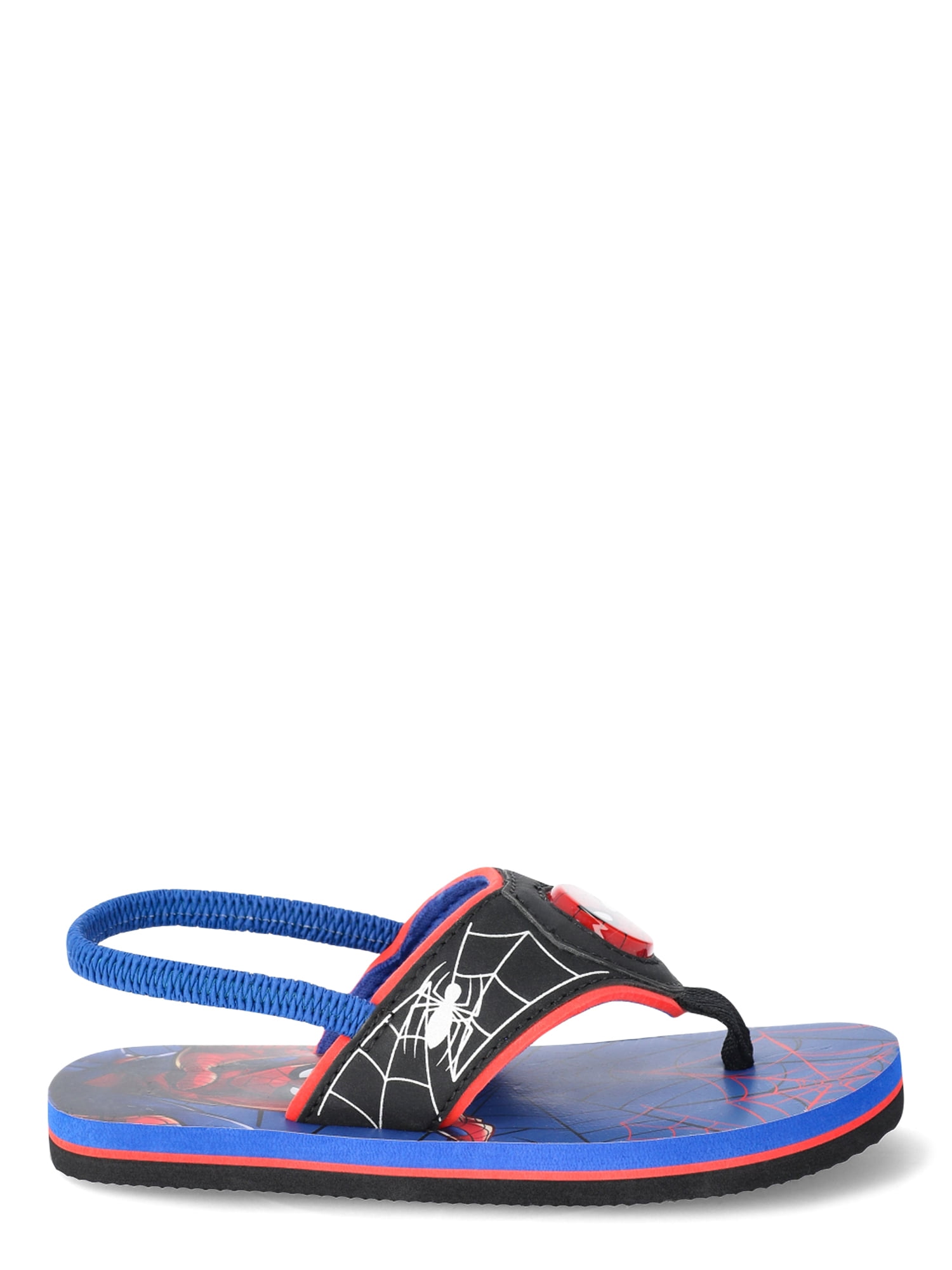 SpiderMan Toddler Boys Backstrap Flip Flop Sandals
