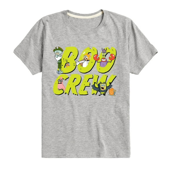 SpongeBob SquarePants - Boo Crew - Toddler & Youth Short Sleeve Graphic T-Shirt