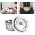 thumbnail image 4 of Cápsula de café recargable reutilizable Macarena de acero inoxidable para preparación de expreso 150 ml, 4 of 8