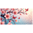 thumbnail image 1 of Cherry Blossom Themed Background Banner Party Decorations Spring Festival Event Photo Booth Backdrop Festival Celebrations Decorative Props, 1 of 4