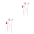 thumbnail image 2 of Sidaley Auricular para juegos con cable para teléfono móvil con micrófono para acampar y viajar en la oreja auriculares suaves para auriculares de Type6 NO6, 2 of 6