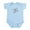 Sky Blue, variant on CafePress - Happy Kayak Infant Bodysuit - Baby Light Bodysuit, Size Newborn - 24 Months