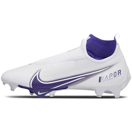 Nike Vapor Edge Pro 360 Mens Football Cleat 9 White/Court Purple