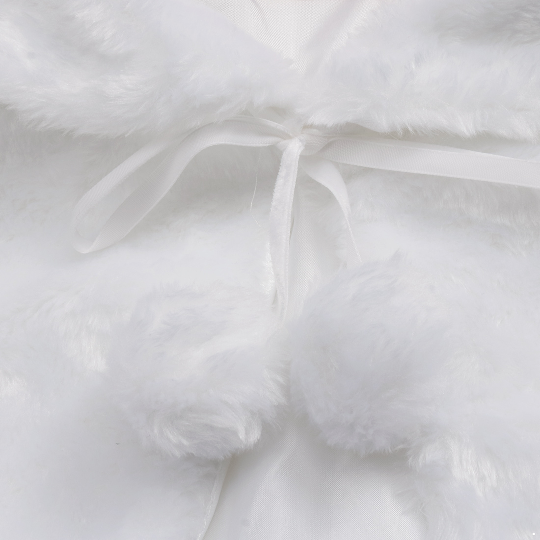iEFiEL Baby Little Girls Faux Fur Long Sleeve Coat Birthday Wedding Dress Cardigan Wrap Jacket - image 4 of 6