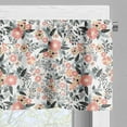 thumbnail image 3 of Ambesonne Garden Art Window Valance, Flowering Field, 54" X 12", Charcoal Grey Mustard, 3 of 5