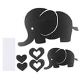 thumbnail image 3 of Decoración del hogar, innovador adhesivo de pared con forma de elefante de dibujos animados, fiabilidad excepcional, 3 of 9
