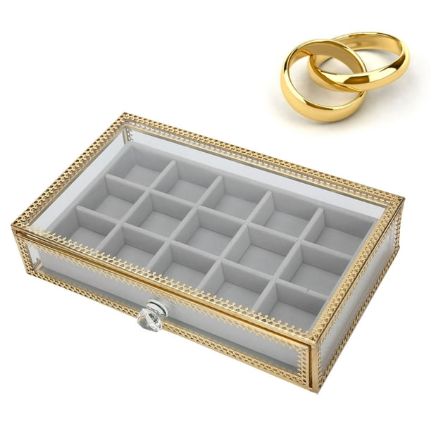 Nail Art Tips Storage Box Finger Nail Case Nail Decoration Nail Art Tool Box  Jewelry Box For Mother Girlfriend Wife 