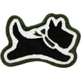 thumbnail image 1 of Western Puppy Pattern Bath Mat Soft Microfiber Shaped Carpet With Non- Rubber Backing For Bathroom Floor, 1 of 5