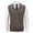 Coffee-Argyle, variant on Dressy Sweater Vest Men Argyle Knit Bronze Varsity Sleeveless Fall V Neck Textured Winter Sweater Men's Shirts L