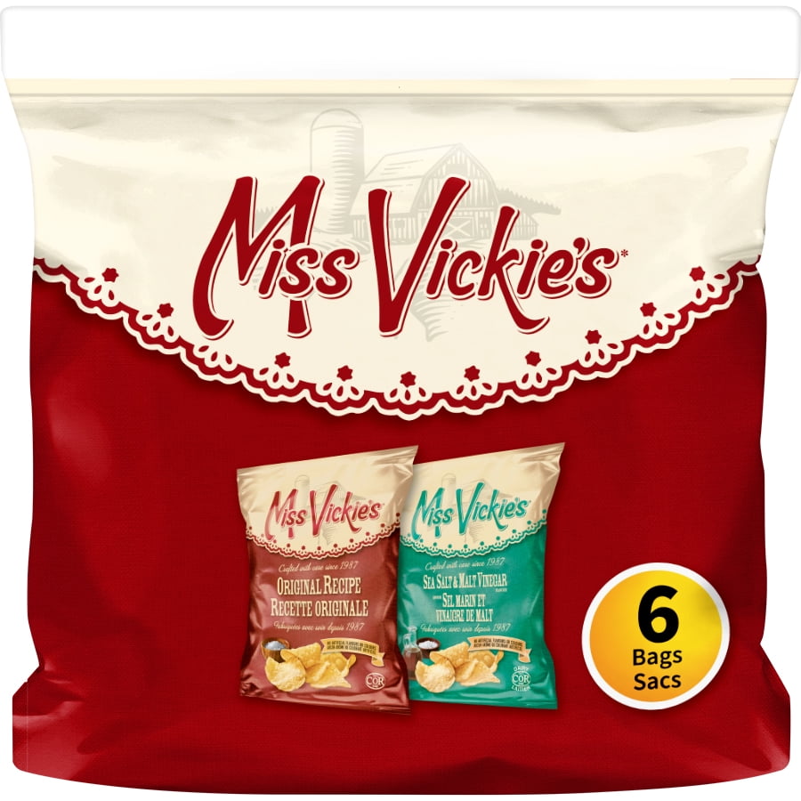 Miss Vickie's Mix Flavoured Snacks 6ct VP
