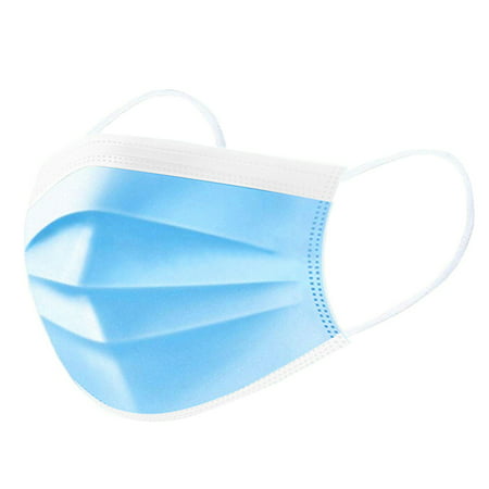 100PCS Disposable Face Mask 3 Ply Anti PM2.5 Anti Particle Mask | Walmart Canada
