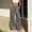 Gray, variant on BRGZLK Wide Leg Pants Woman High Waisted Pleated Solid Color Imitation Cotton Linen Pants with Pockets Button Casual Pant Travel Vacation Outfits