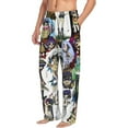 thumbnail image 2 of Gorillaz Noodle Music Men's Pajama Pants With Pockets Fashion Cozy Daily Lounge Sleep Pants Sleepwear Medium, 2 of 8
