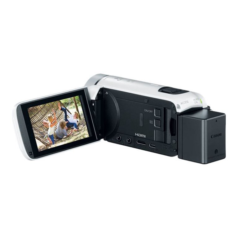 Canon VIXIA HF R800 Camcorder (White) - Walmart.com