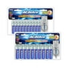 Acdelco Super Alkaline Batteries, 20-cou