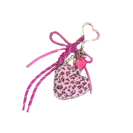 Braided Rope Bag Charm Keyring - Trendy Handbag Accessories for Backpack Car Decor Gifts